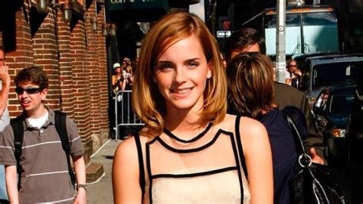 David Letterman Showed Emma Watson Photo of Her "Wardrobe Malfunction"