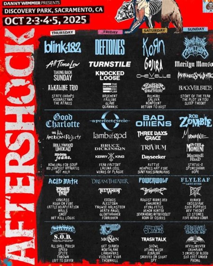 DWP Announces The Dates, Lineup For Aftershock 2021