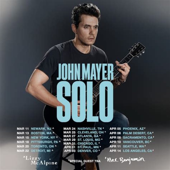 John Mayer Announces North American Solo Acoustic Tour For Spring 2023